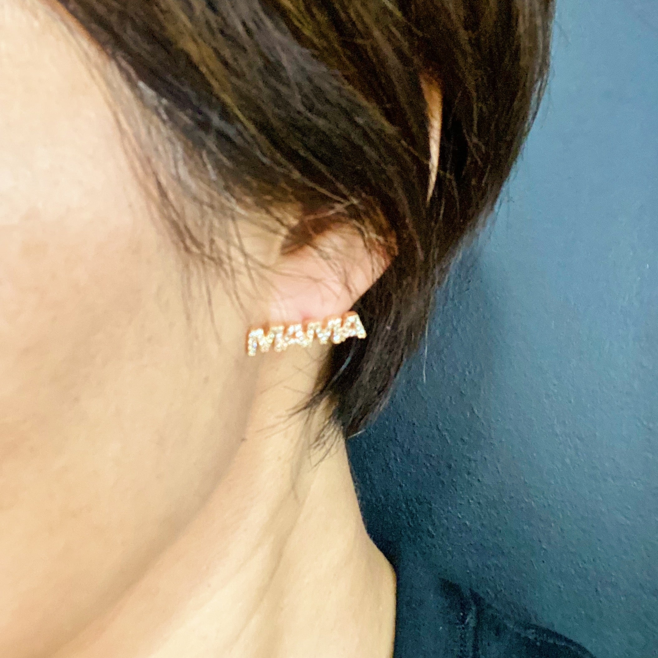 Mama Stud Earrings-3