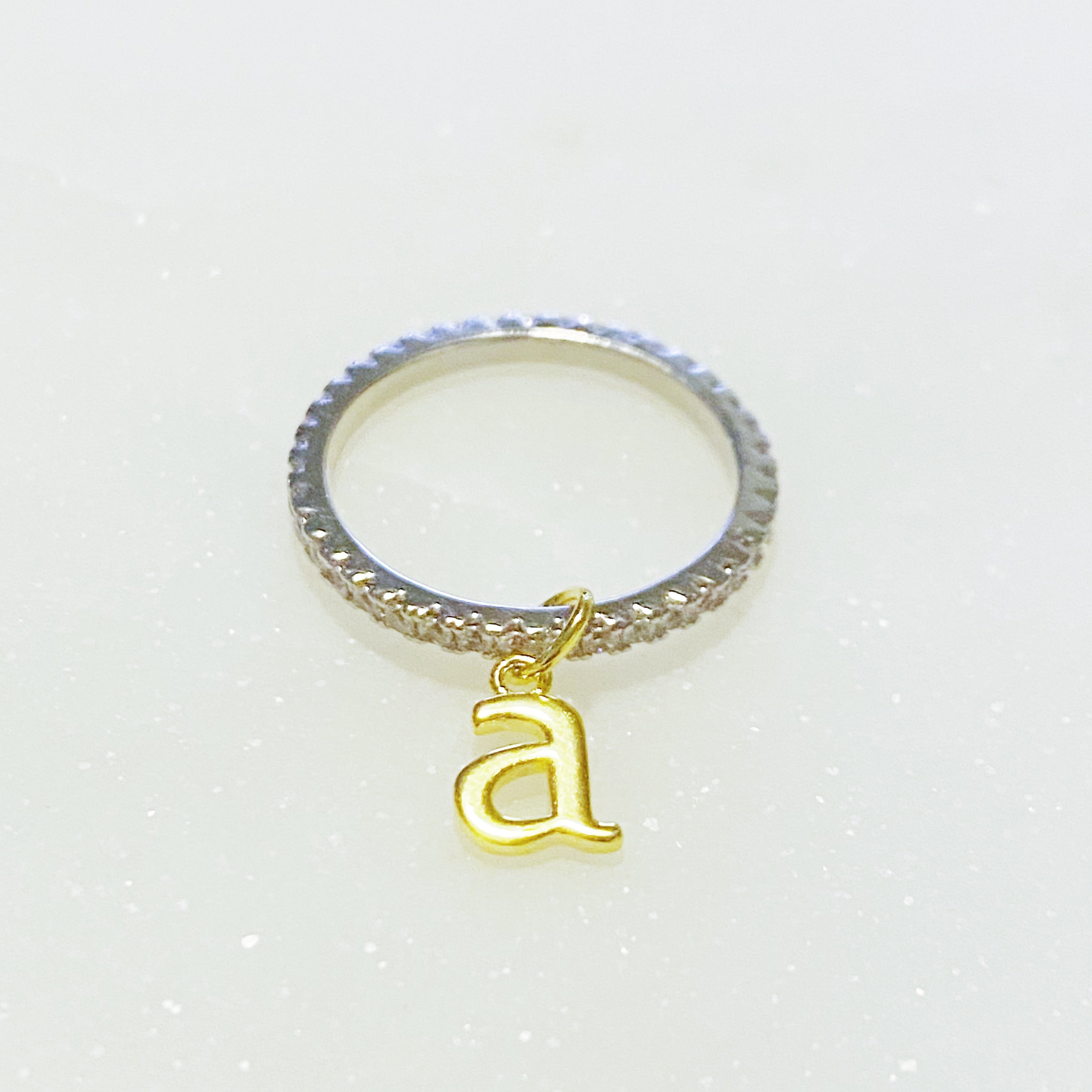Dangle Initial Ring-5