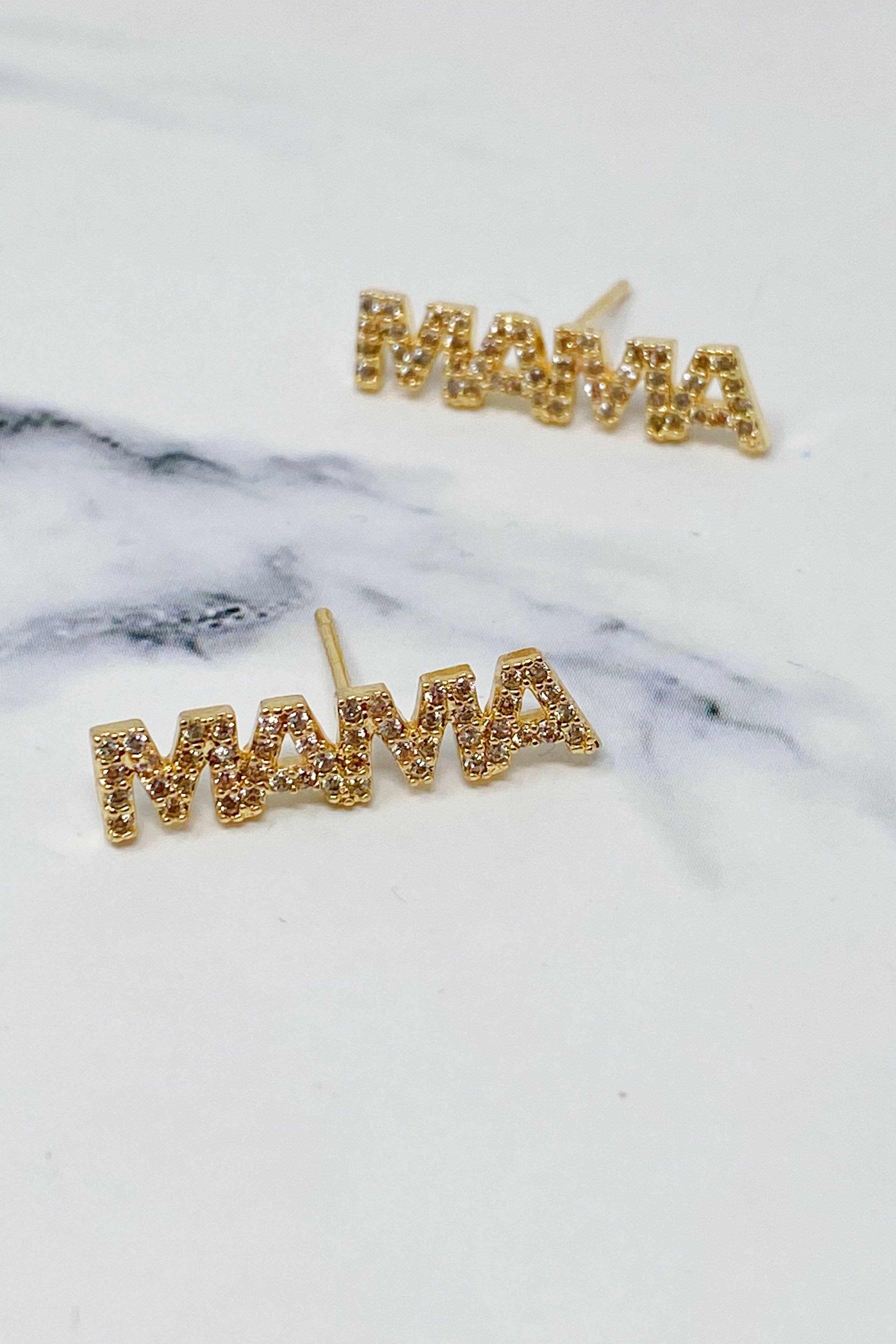 Mama Stud Earrings-0
