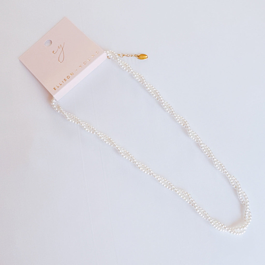Daily Dose Of Grace Twist Pearl Necklace-3