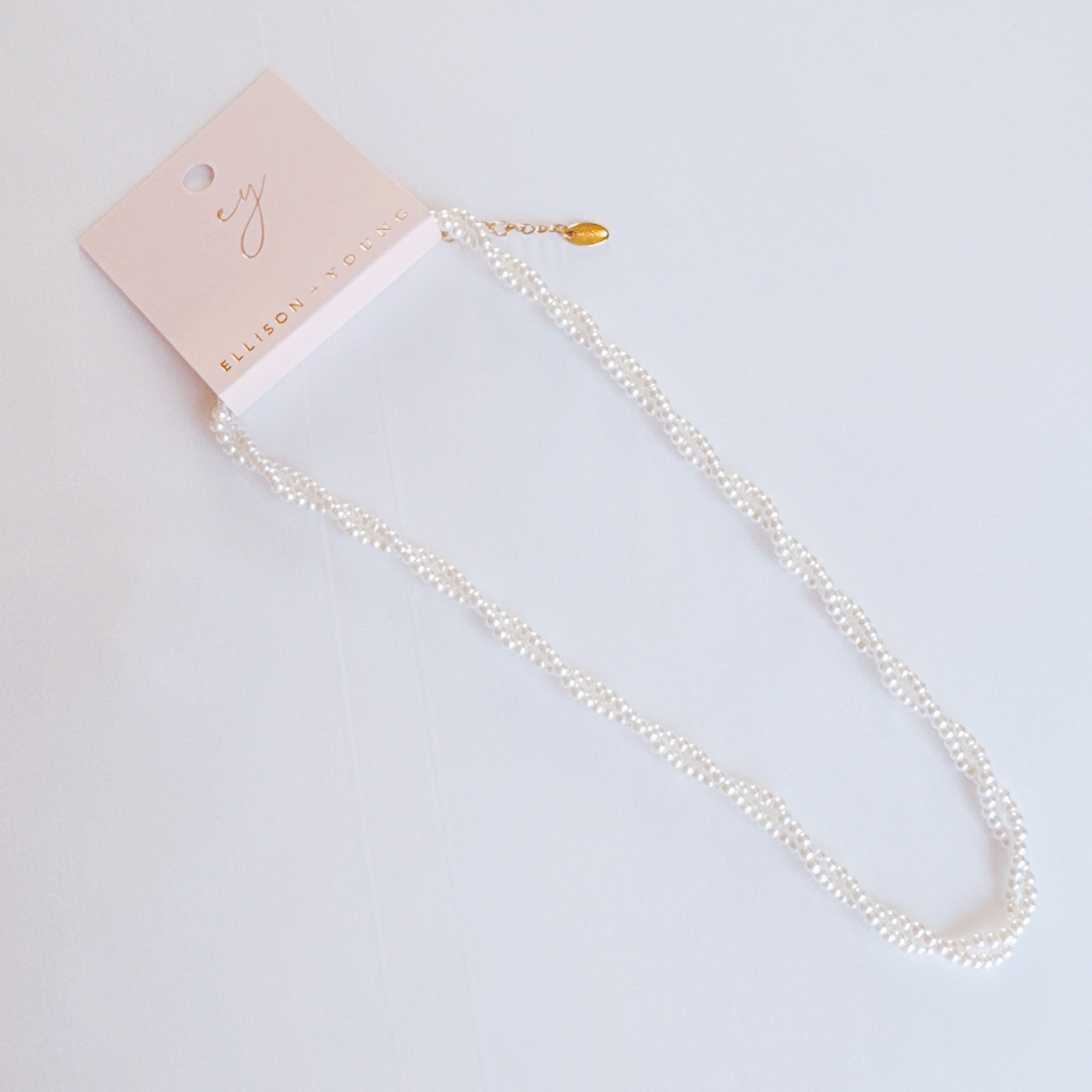 Daily Dose Of Grace Twist Pearl Necklace-3
